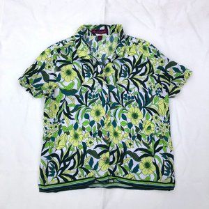 Happy Floral Button Up Shirt